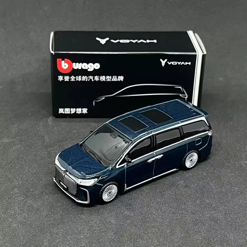 

1:64 VOYAH DREAMPOWER MPV, модель автомобиля из сплава, литье под давлением, металлические автомобили, модель автомобиля, миниатюрная масштабная коллекция моделирования, детские игрушки, подарок