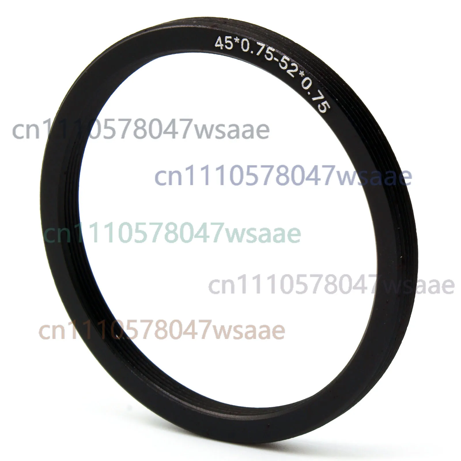 M45-M52 Flat Modify Lens Adapter M45 x0.75 Female To 52mm x0.75 Male Screw