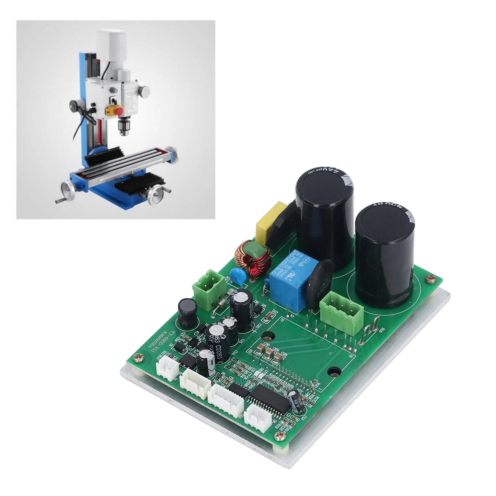 선반 모터 제어 보드 1000W 브러시리스 모터 MX210 WM210 210x800 220x750 220x600 8x16 용 변형 없음 고효율