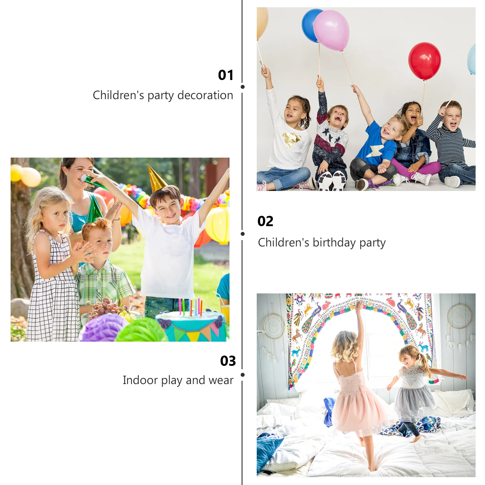 Accessoires papillon pour enfants, 3 pièces, fournitures de fête, décoration pour enfants, accessoires de Costume de scène, Dressing de vacances