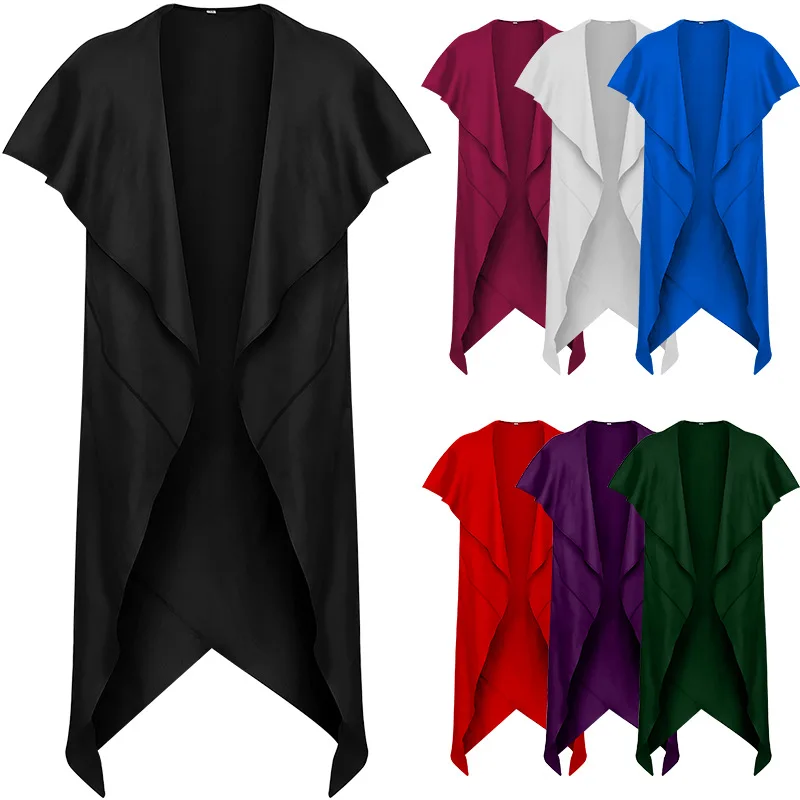 Open-Front Surcoat -  Medieval Overgarment Adult Celtic Robe DeathWitch Viking Cape, Renaissance Cosplay LARP Costume