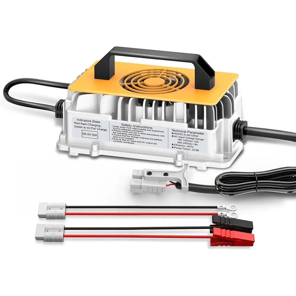 58.4V 18AMP Lithium…