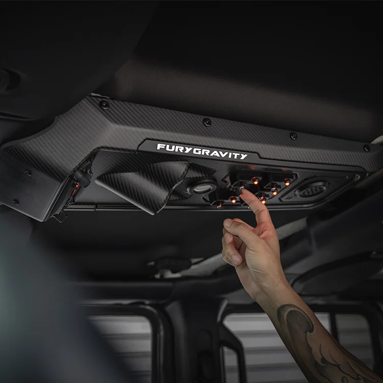 

TLF Fury New 2018+ JL Carbon Fiber OVERHEAD CONTROL MODULE for wrangler Gladiator