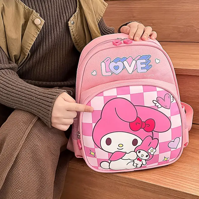 

Sanrioed Anime Shoulder Bag Kuromi My Melody Children Backpack Cartoon Cute Student Schoolbags Gift for Friend