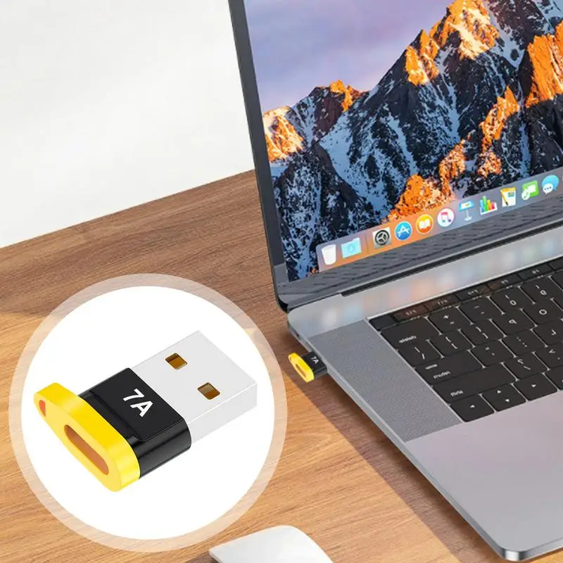 USB C USB Adapter Fast Charging Type C Adapter Converter USB2.0 Female To Male USB Adapter Charger Cable Converter For Type C