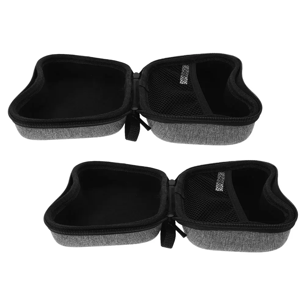 

2pcs Game Controller Storage Case H Video Protector Holder Carrying Shell Portable Reliable Material Versatile Design