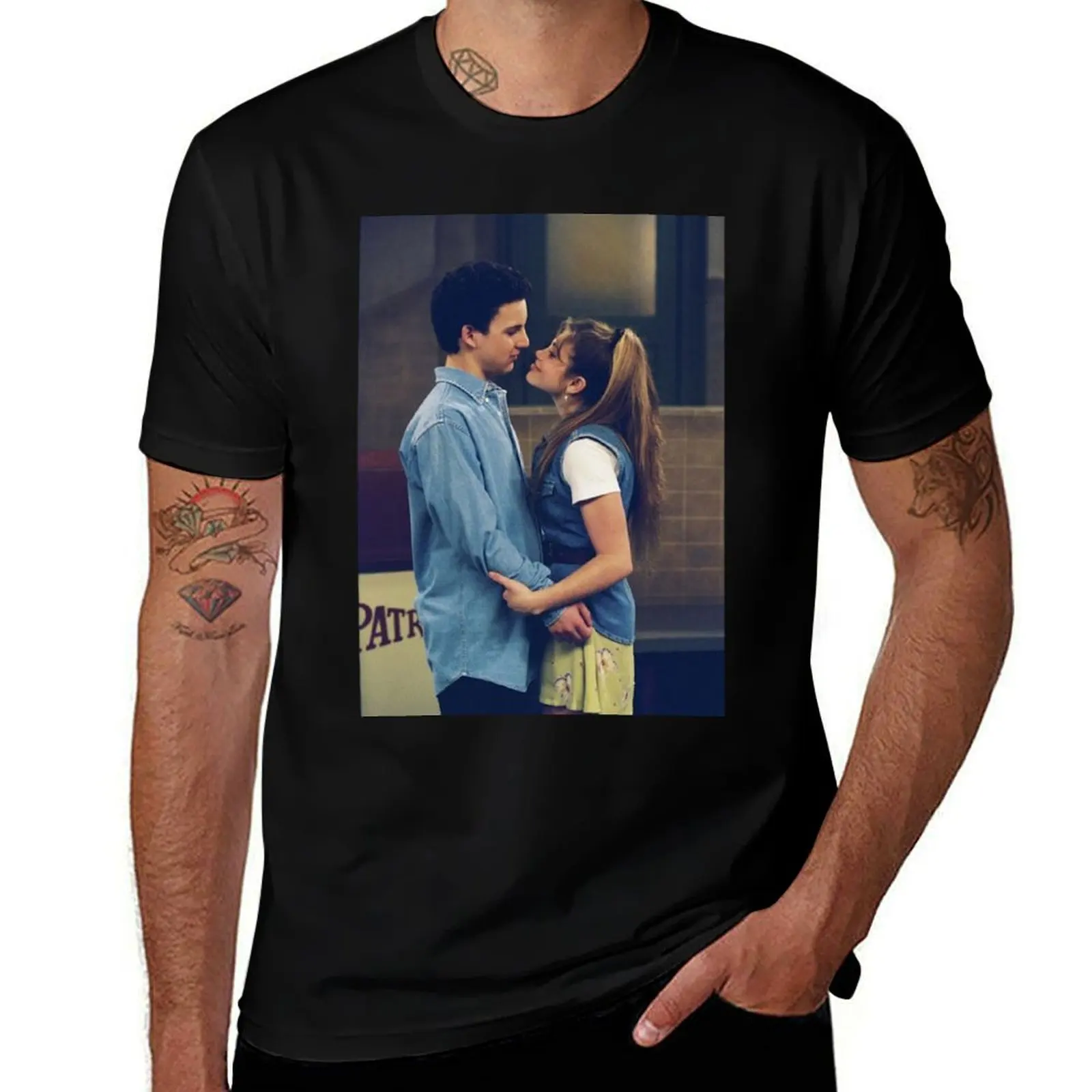 

Cory and Topanga T-Shirt gifts for boyfriend sports fans plus sizes oversized graphic tee luxury clothes men