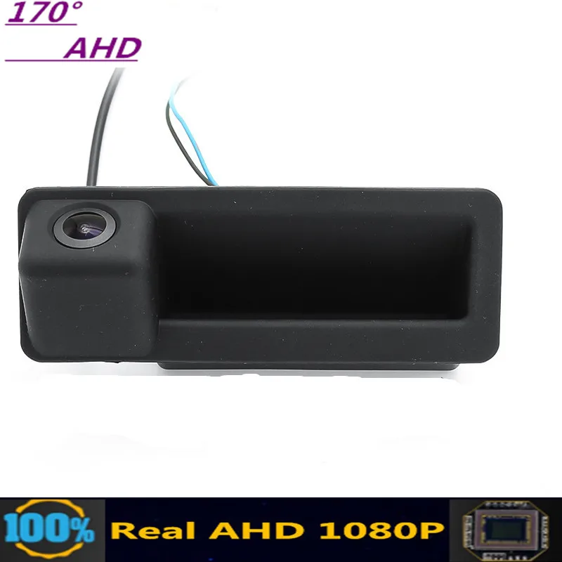 AHD 1080P 170° Trunk handle Vehicle Rear View Camera For BMW X5 E70 2006 2007 2008 2009 2010 2011 2012 2013 Car Parking Monitor