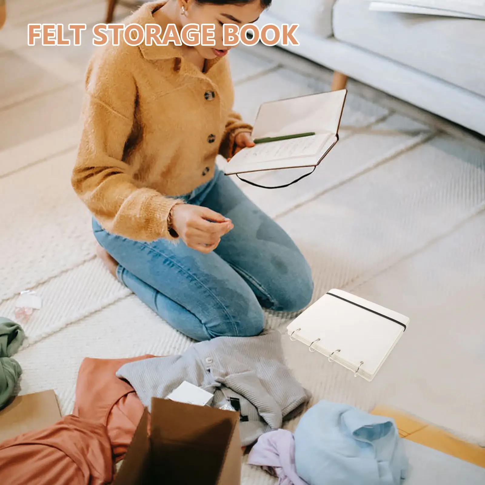 

Книга-органайзер для шармов для обуви из нетканого материала, компактное хранилище и дисплей для пряжек, значков и коллекционных шармов, с откидными страницами