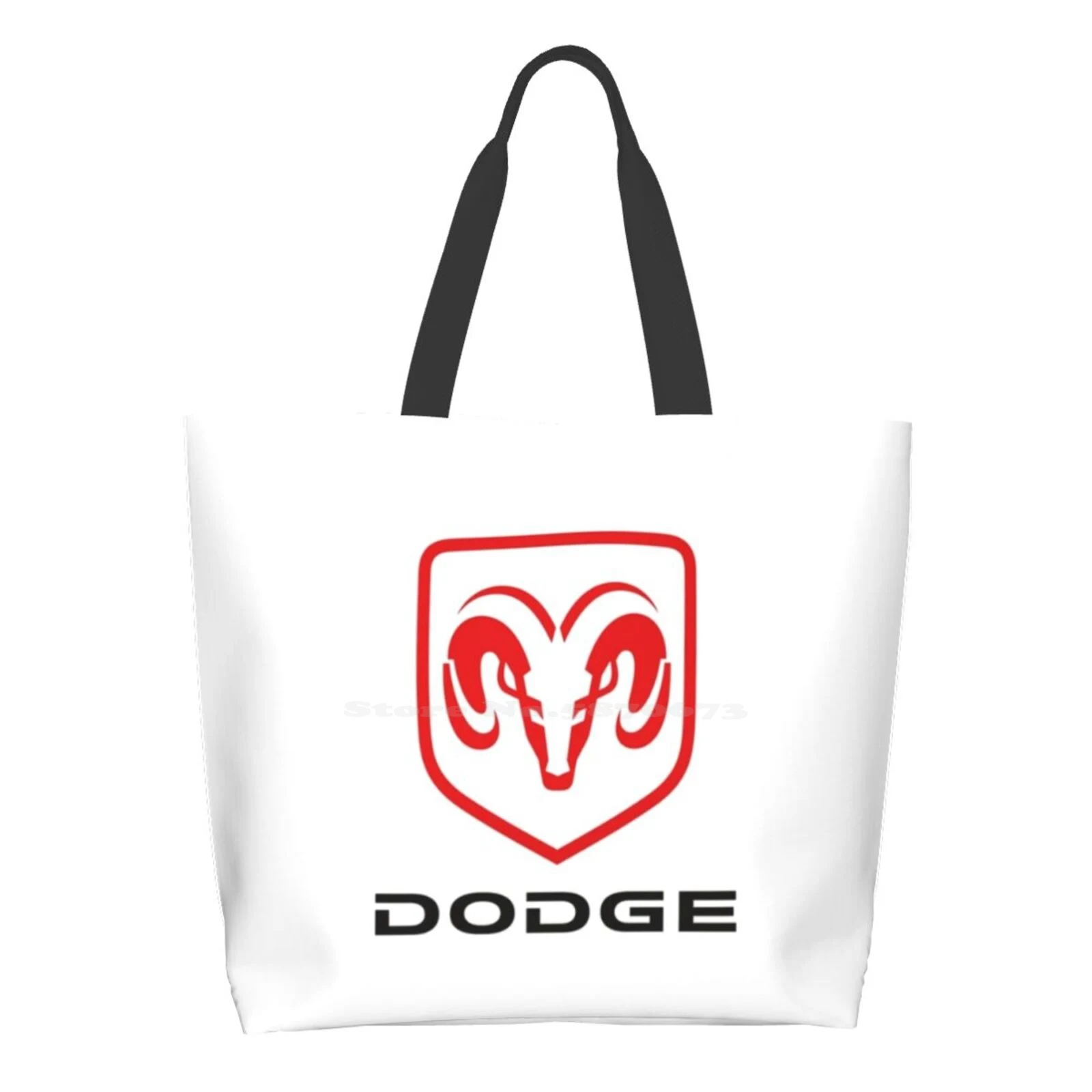 Dodge Casual Handbag Tote Bag Reusable Large Capacity Race Drag Race Power Turbo Car Charger Challenger Ram Viper