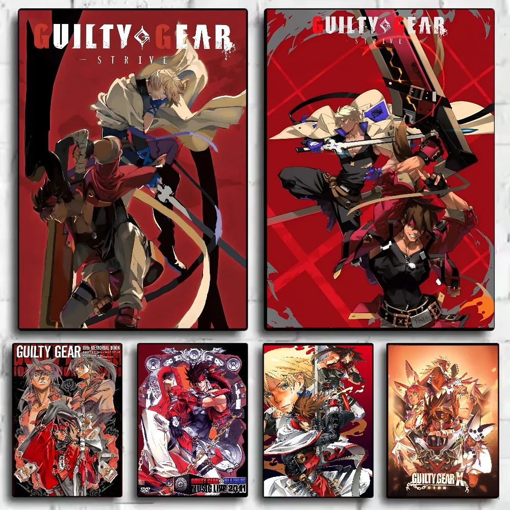 مذنب جير لعبة أنيمي المشارك الجمالية قماش اللوحة الملصقات والمطبوعات جدار صورة فنية لتزيين غرفة المعيشة