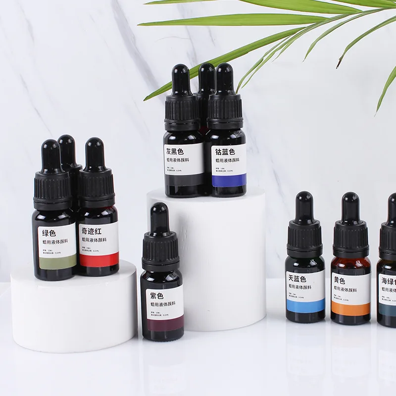 

Candle Dye Concentrated Liquid Dye Diy Aromatherapy Candle Coloring Pigment Soy Wax Candle Making Candle Accessories m