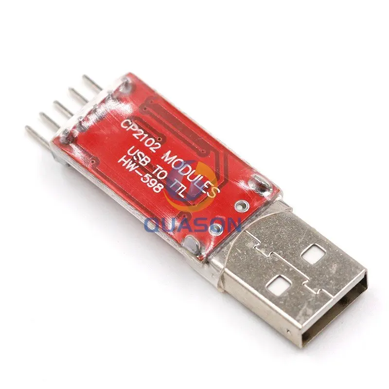 1pcs CP2102 module USB to TTL serial UART STC download cable PL2303 Super Brush line upgrade