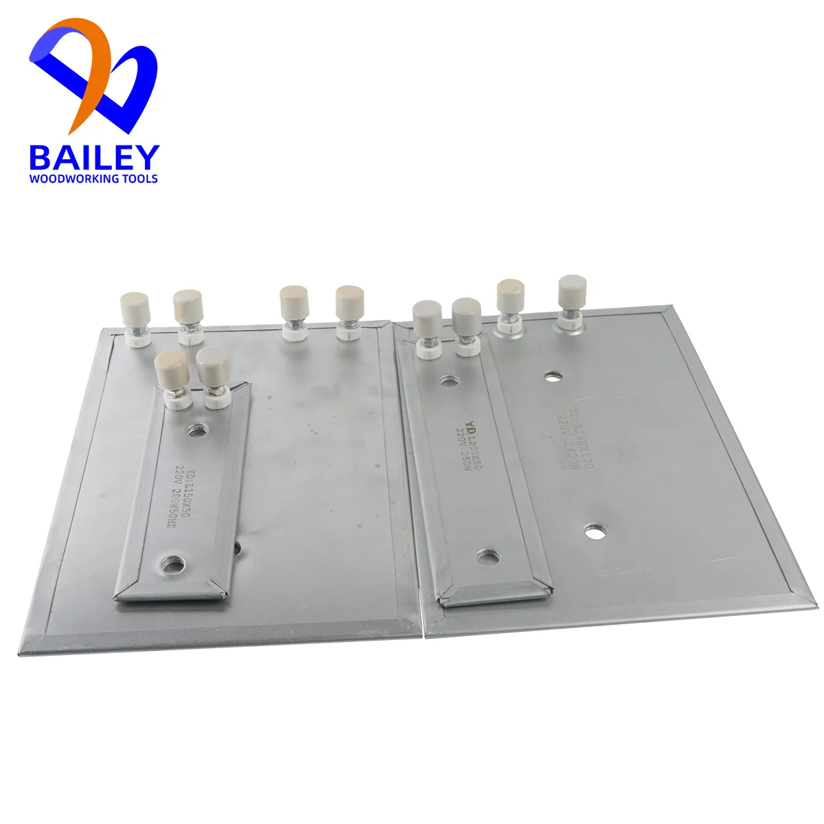 BAILEY-Placa de Aquecimento para Máquina de Borda, Elemento de Aquecimento, Glue Pot, Aquecimento Rápido Ferramenta de Madeira, 220V, 380V, 1 Conjunto