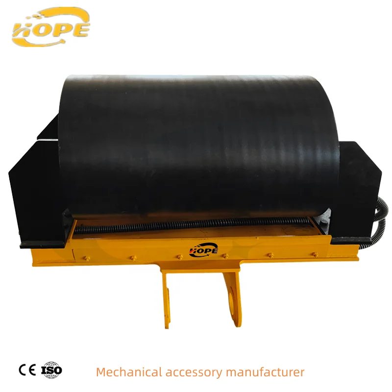 Excavator Drum Compactor Attachment Ideal for Foundation and Pipeline Works