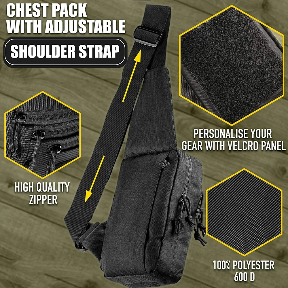 Bag Waterproof Pouch Men Holster Shoulder Strap Bag Hiking Backpack Oxford Bag Hellcat Pro Molly