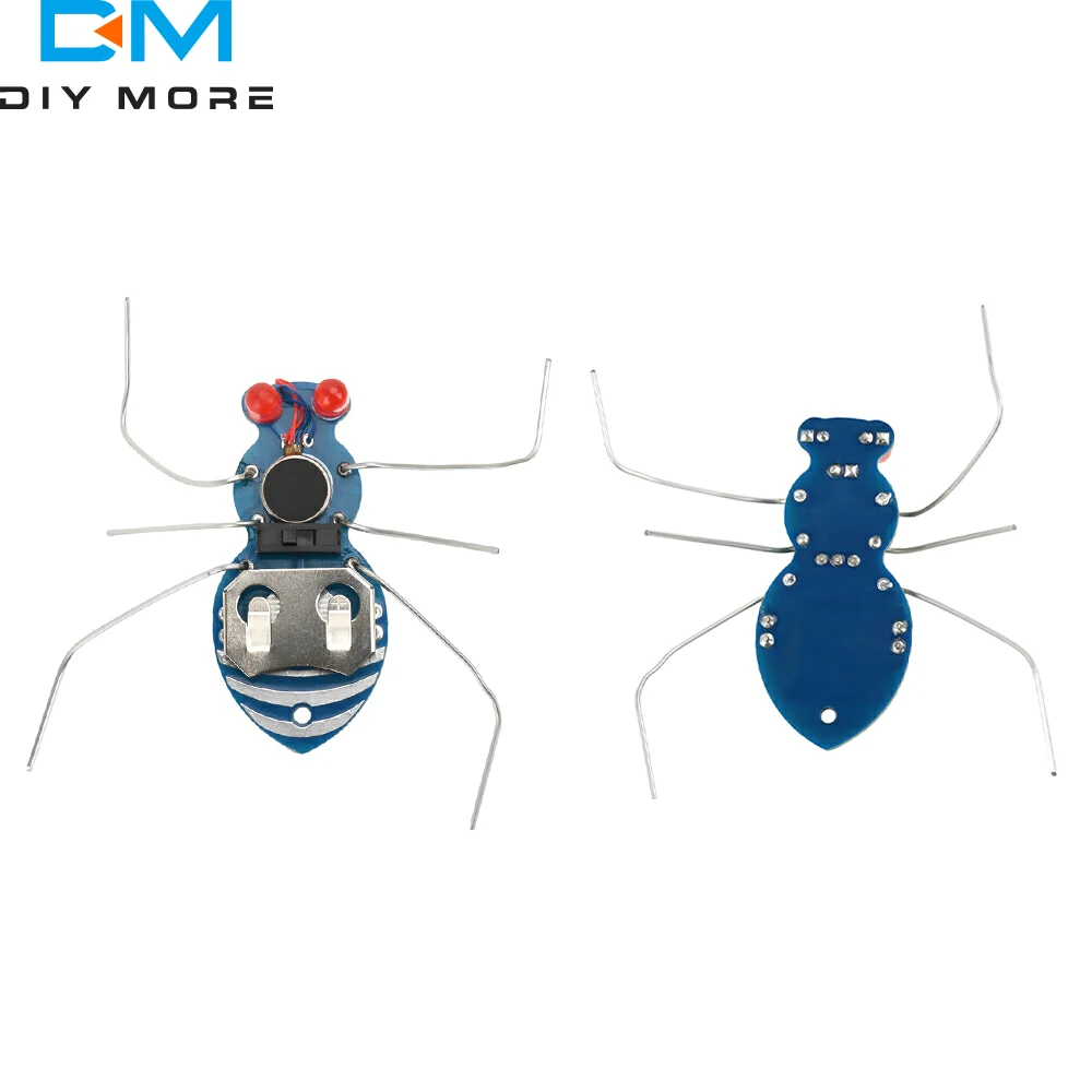 تدريب الطلاب DIY Kit Ant Soldering Kit DIY مشاريع الإلكترونيات LED ضوء المبتدئين تعلم مجموعة المرح الكهربائية #5