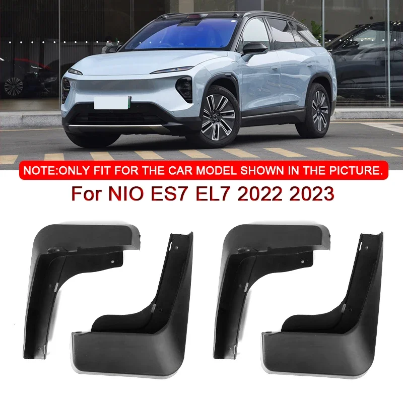 

Fit For NIO ES7 EL7 2022 2023 Car Styling ABS Car Mud Flaps Splash Guard Mudguards MudFlaps Front Rear Fender Auto Accessories