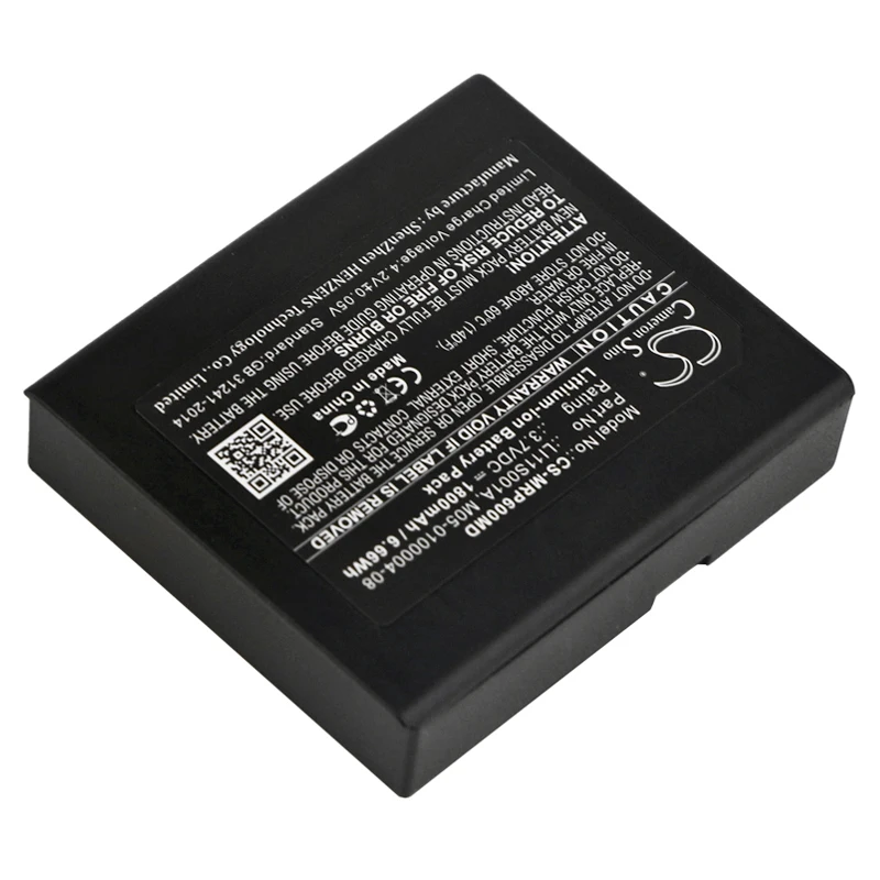 Battery for Mindray Oxymetre Pouls PM60,pulse oximeter PM60,PM60 pulse oximeter,DPM2,PM60 PN:LI11S001A (1800mAh) 3.7V