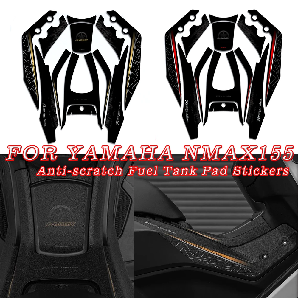 

Motorcycle Anti-scratch Fuel Tank Pad Decorative Waterproof Protective Stickers For YAMAHA NMAX155 NMAX 155 NMAX-155 2025
