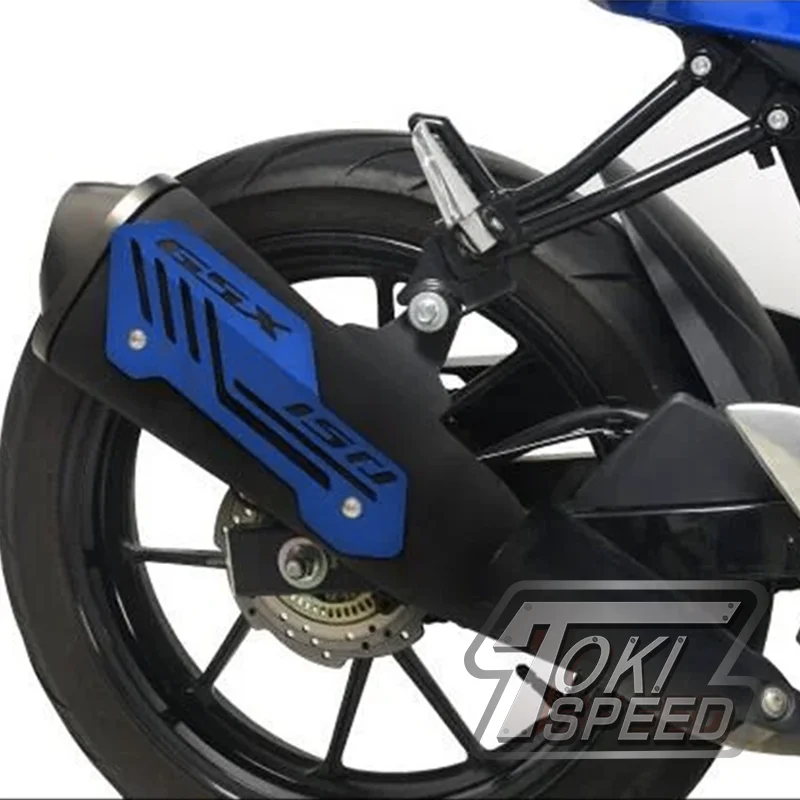 Motorcycle Accessories Exhaust Muffler Protection exhaust guard Protective cover For SUZUKI GSXR150 GSXS150 2017 2018 2019