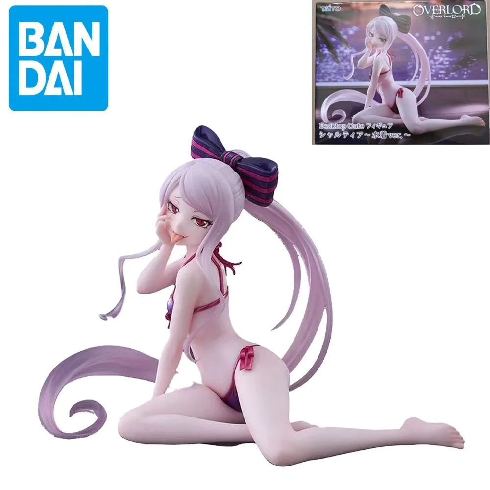 

In Stock Taito Original Genuine Anime OVERLORD Desktop Cute Shalltear Bloodfallen Swimsuit Ver 13cm Collection Model Toy Figures
