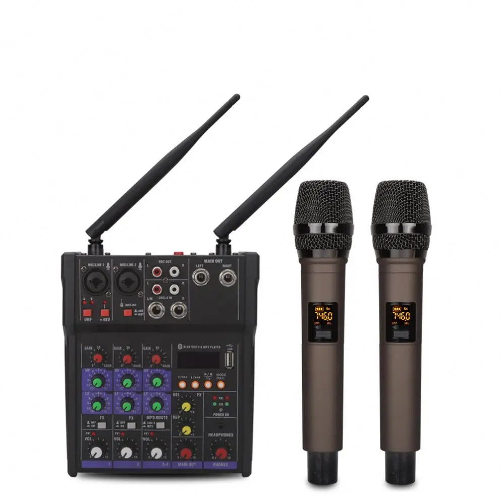 Contrôleur de mixage Dj avec amplificateur de puissance, offre spéciale