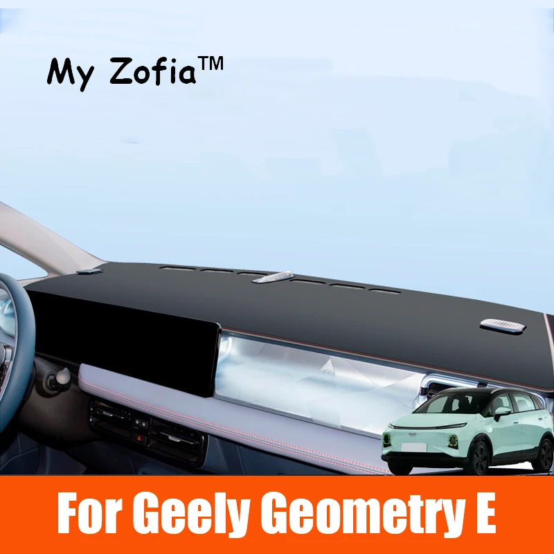 

For Geely Geometry E 2024 2025 Car Dashboard Cover Mat Dash Board Avoid light Sun Shade Carpets Anti-UV Protector Accessories