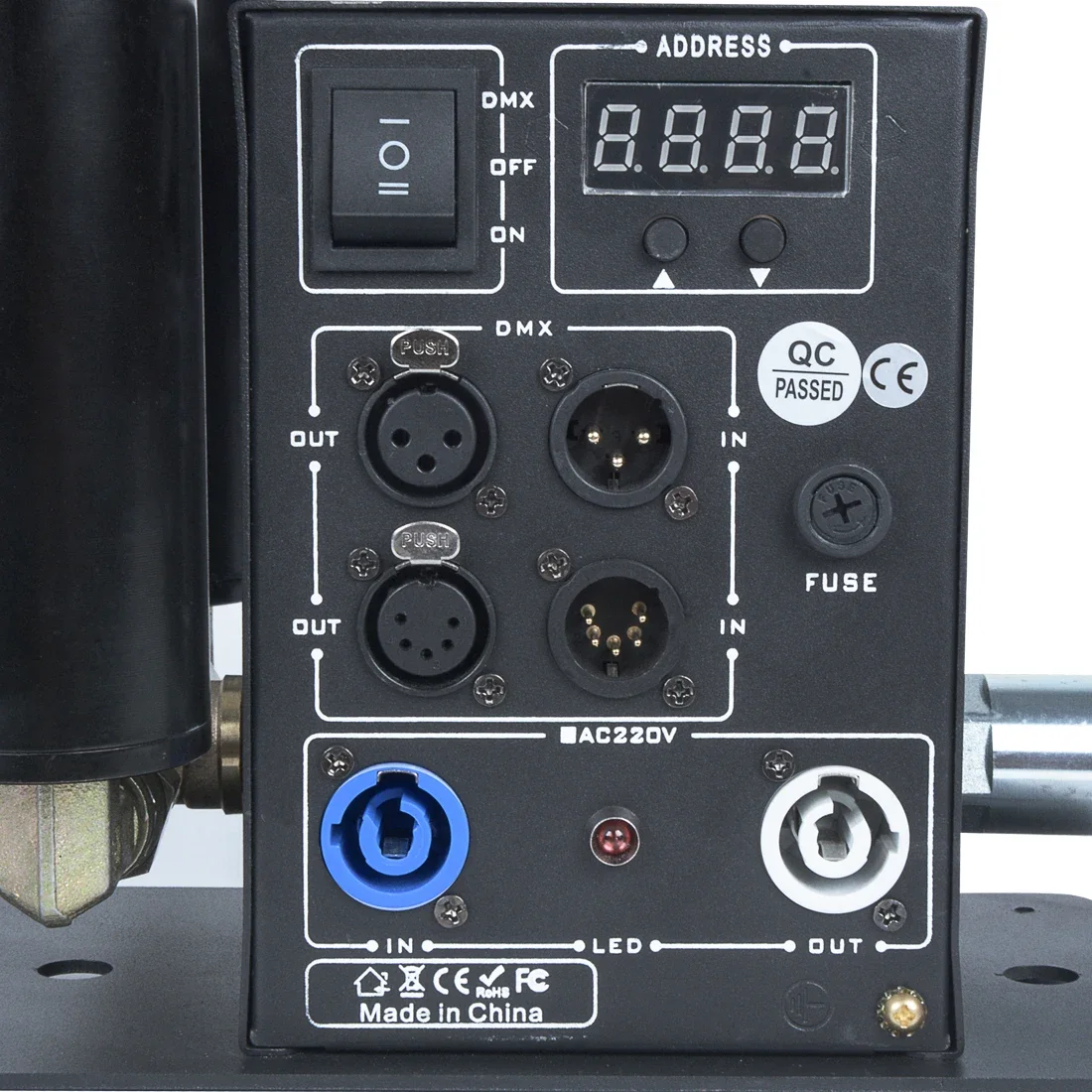 DMX Control Jet Machine, Co2 Blaster, Canhão Cyro, Discoteca Stage Effect Show, 2 Barris, 8-10m