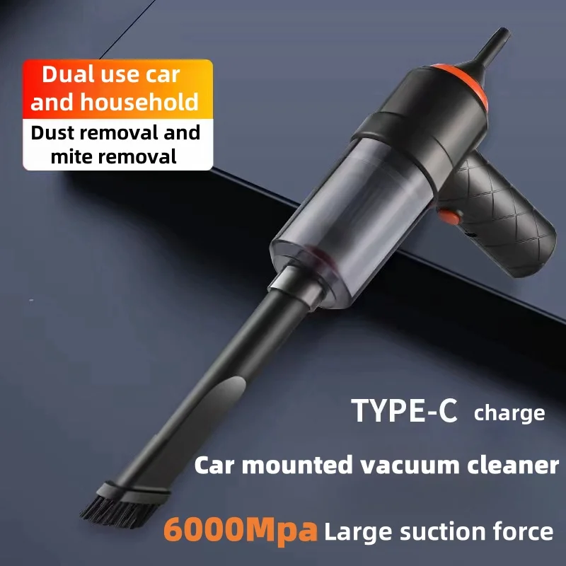 Wireless vacuum cleaner, high-power suction and blowing dual-purpose vehicle, household, high suction dust removal