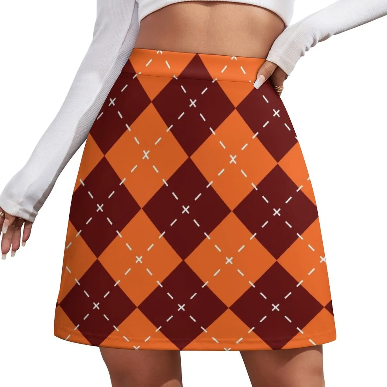 Blacksburg - Argyle Mini Skirt Miniskirt skirt set Mini Skirt
