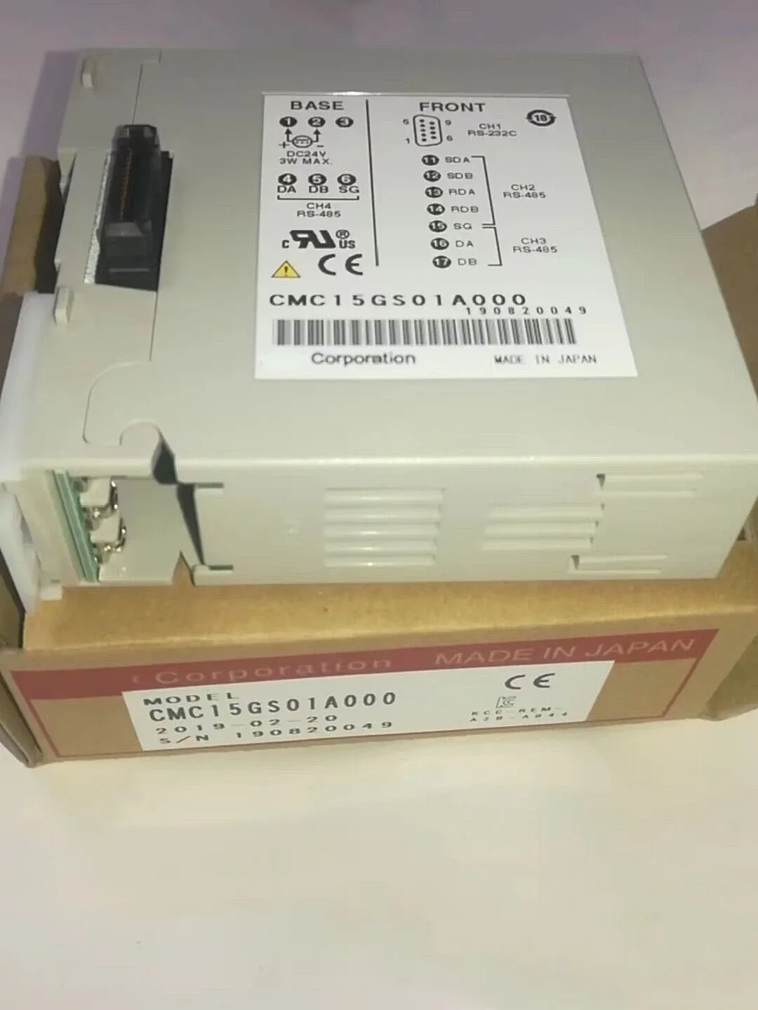 Oryginalny nowy kontroler komunikacyjny CMC15GS01A000 Roczna gwarancja