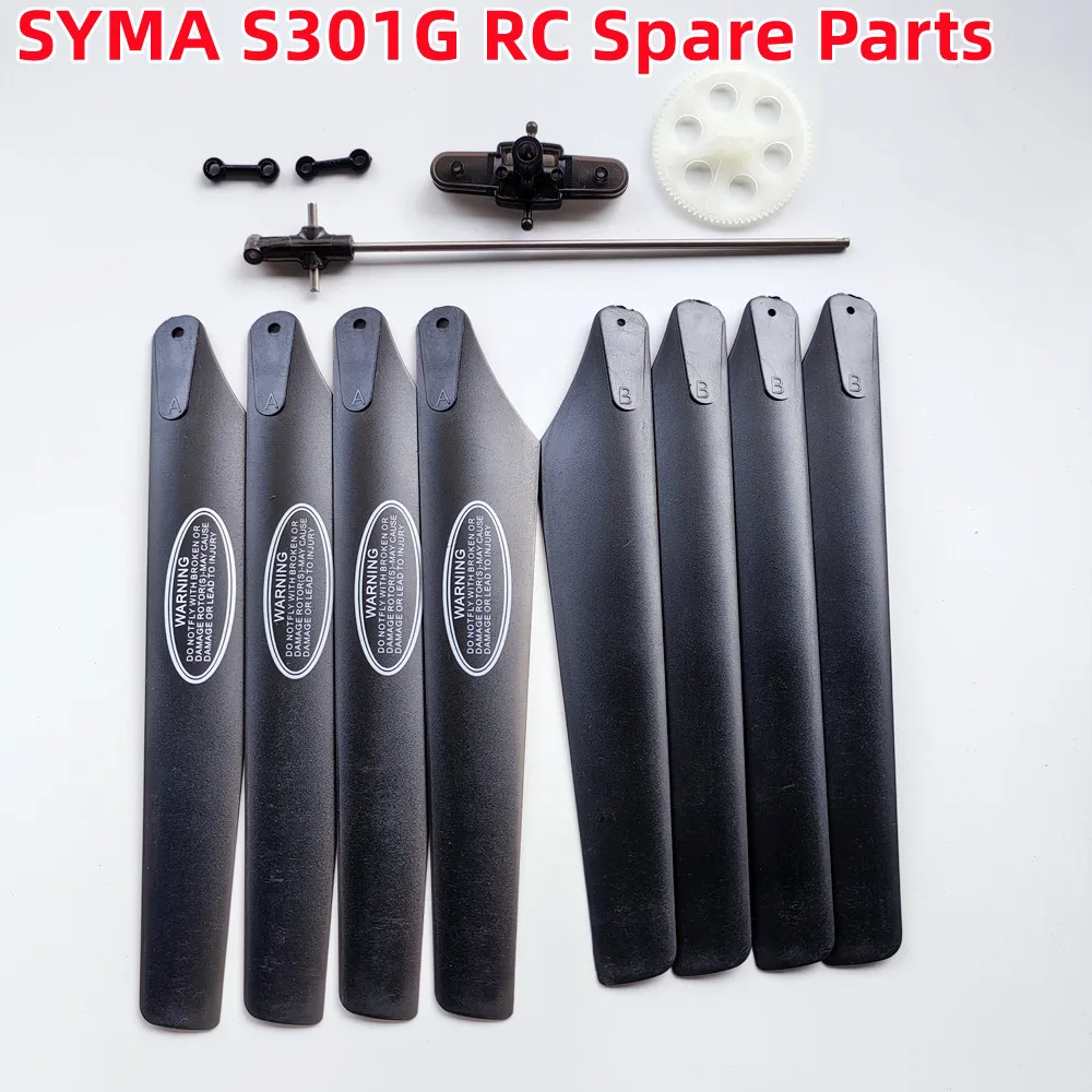 Запасные-части-для-радиоуправляемого-вертолета-syma-s301g-шестерня-главный-вал-пропеллер-лопасть-вентилятора-фиксатор-соединительная-защелка