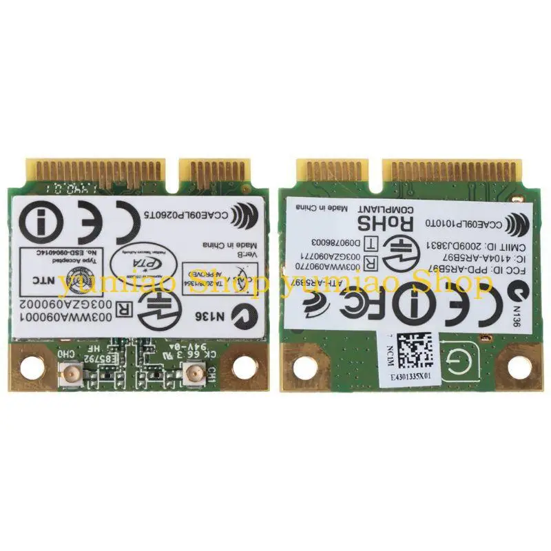 587B Atheros AR9287 Half Mini PCIe PCI-EXPRESS WIRELESS WIFI WLAN CARD для 7 587B Atheros AR9287 Half Mini PCIe PCI-EXPRESS WIRELESS WIFI WLAN CARD для 7