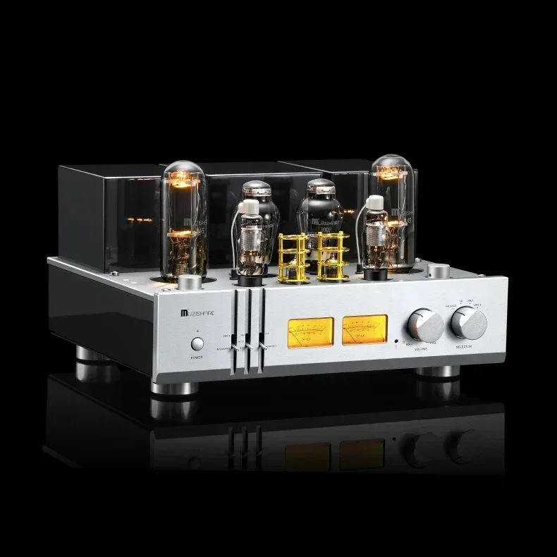 Muzishare X30 Hi-end 300B Push 845 Tube Amplifier  Single-ended Phono Stage Class A Integrated Lamp Amp