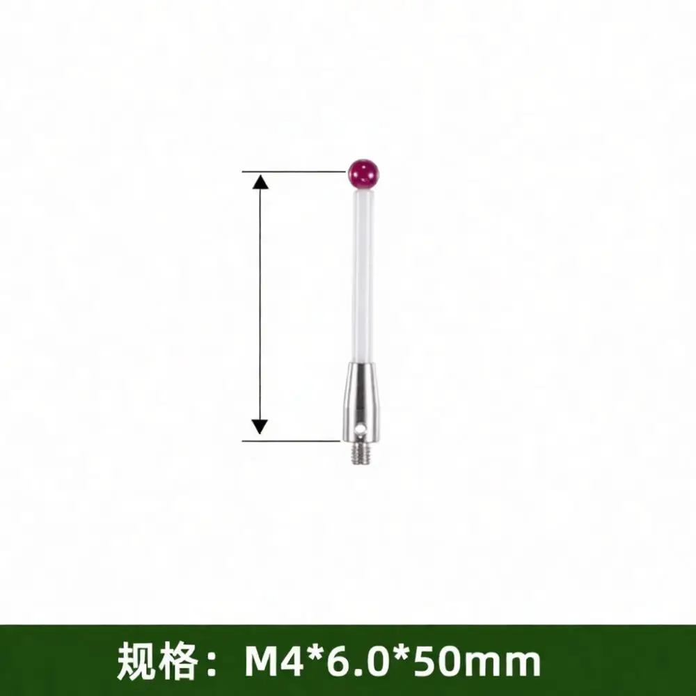 CNC Machine Tool Probe Ruby Ball Tip Ceramic Stem Measuring Stylus High Precision CMM Inspection Tool Industrial Sensor