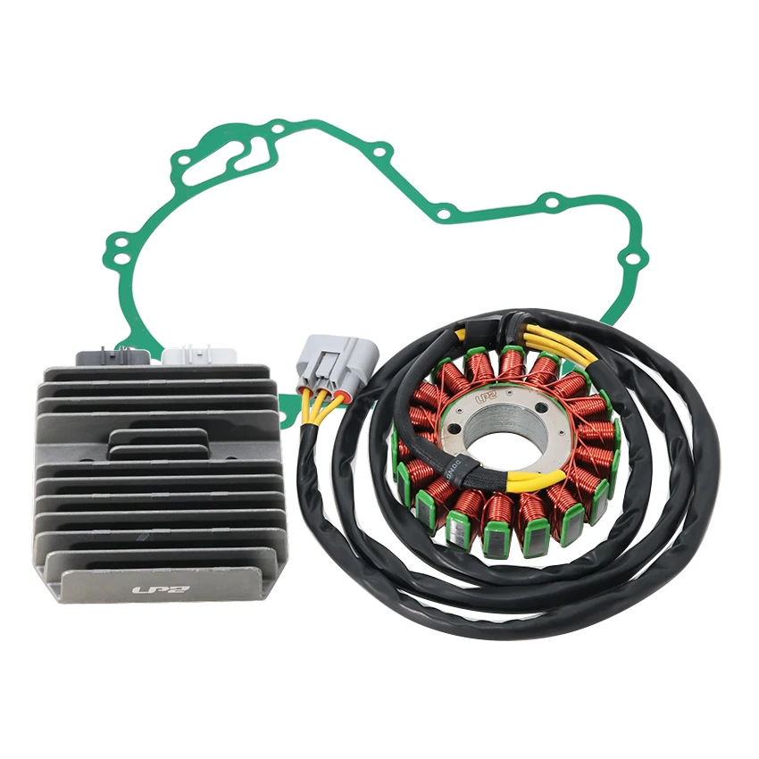 For Can-Am Commander Defender Maverick Sport Trail Stator Assembly Voltage Regulator Rectifier Generator Cover Gasket 420685630