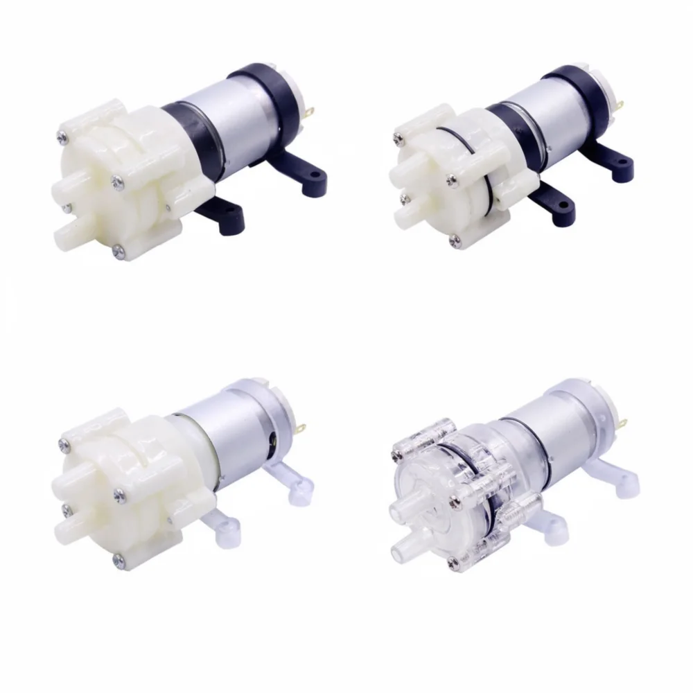 Professional R385 Micro Water Pump DC Diaphragm Pump 6V 12V For Aquarium Circulation Tea Maker Cooling System Mini Tools