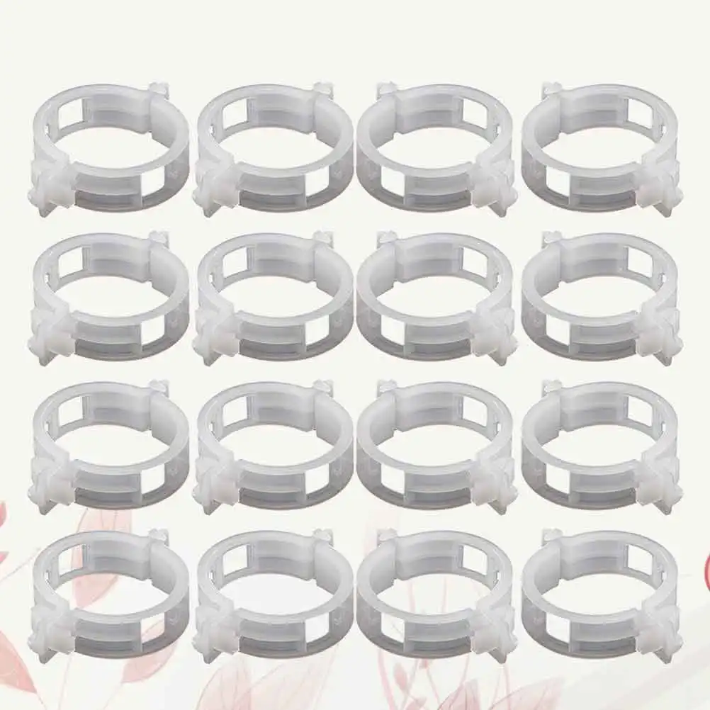 

150 Pcs Plant Clips Plastic Garden Support Fixed Vine Ties for Tomatoes Cucumbers Peppers Melons Flowers Plants Upright