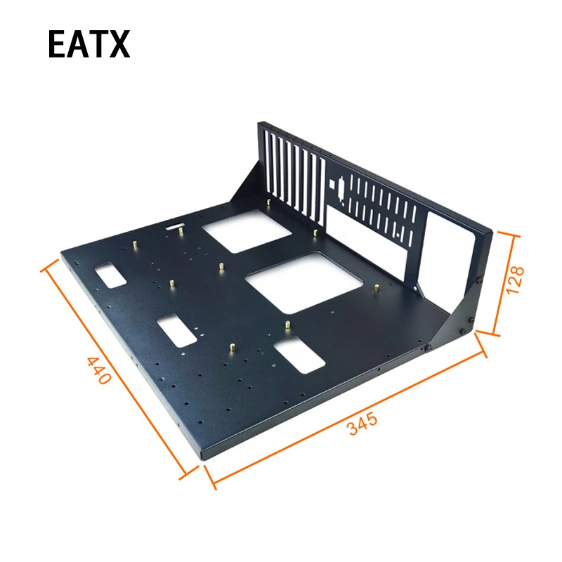 Otwarta obudowa komputera dwukierunkowy serwer E-ATX/ATX wspornik płyty głównej stojak testowy otwarta siatka do studzenia