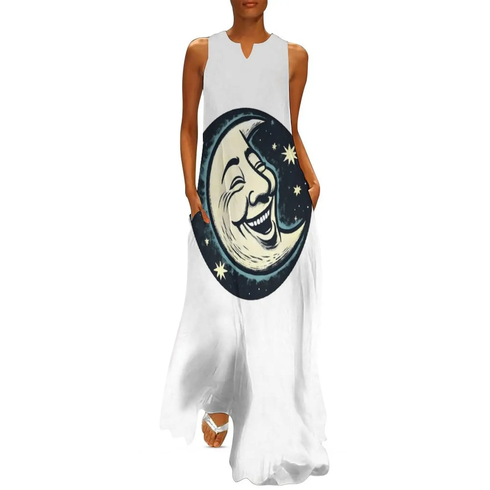 

Happy Moon Long Dress clothes for women long dress women Women's summer skirt womens dress