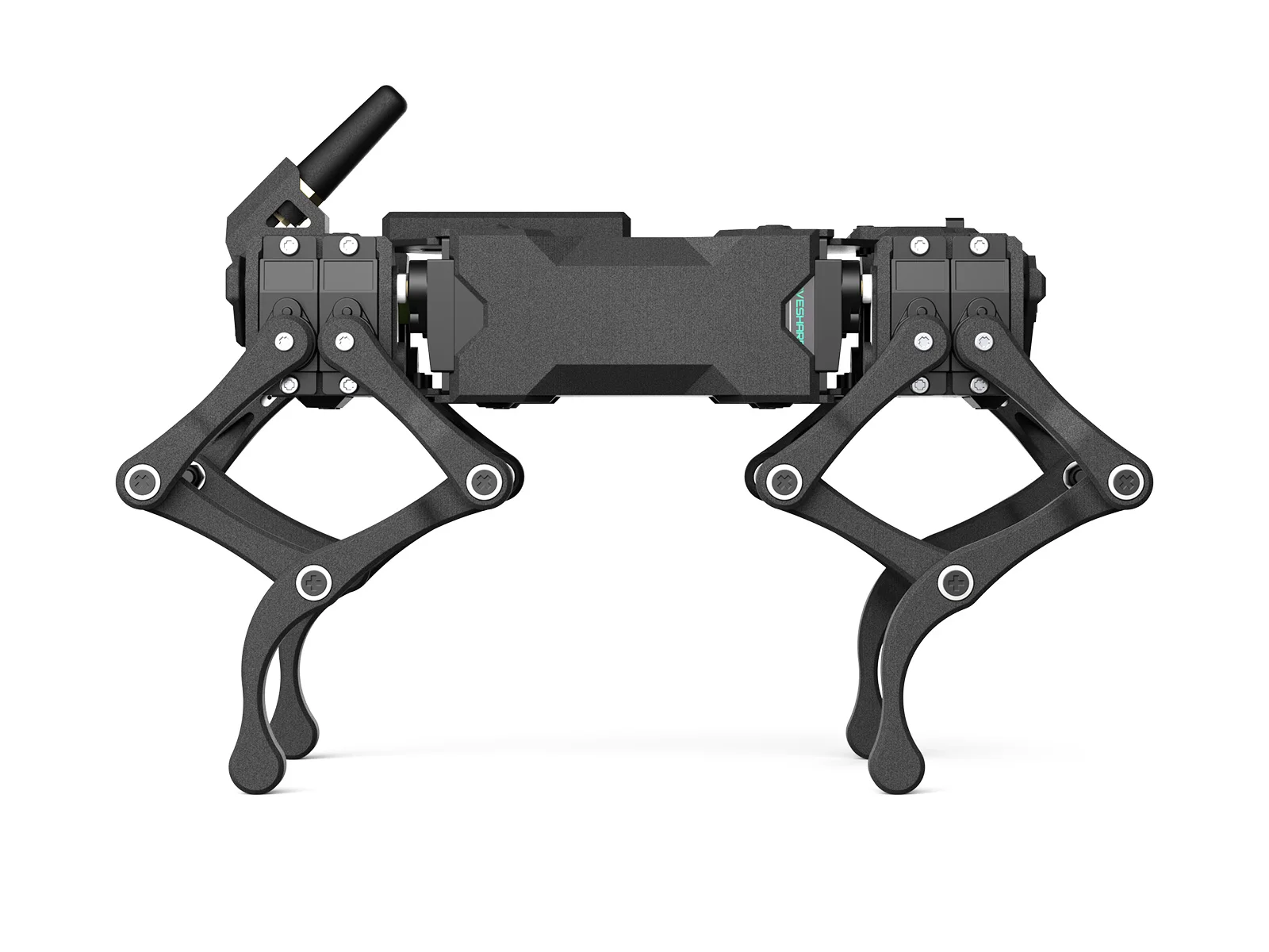 Immagine 6: Waveshare WAVEGO Pro Robot Bionico Simile a un Cane a 12 Gradi di Libertà, Open Source per ESP32 e Raspberry Pi, Supporta il Controllo Host-Sub ESP-NOW