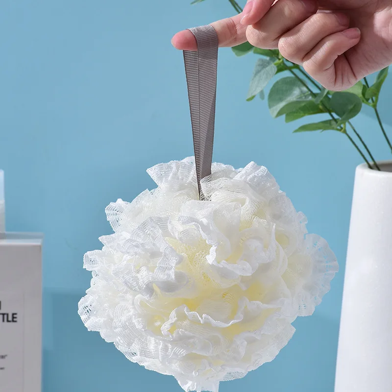 Bola de baño flor grande de alta calidad no es fácil de dispersar súper suave duradero frotar Toalla de baño Toalla de baño flor especial para hombres
