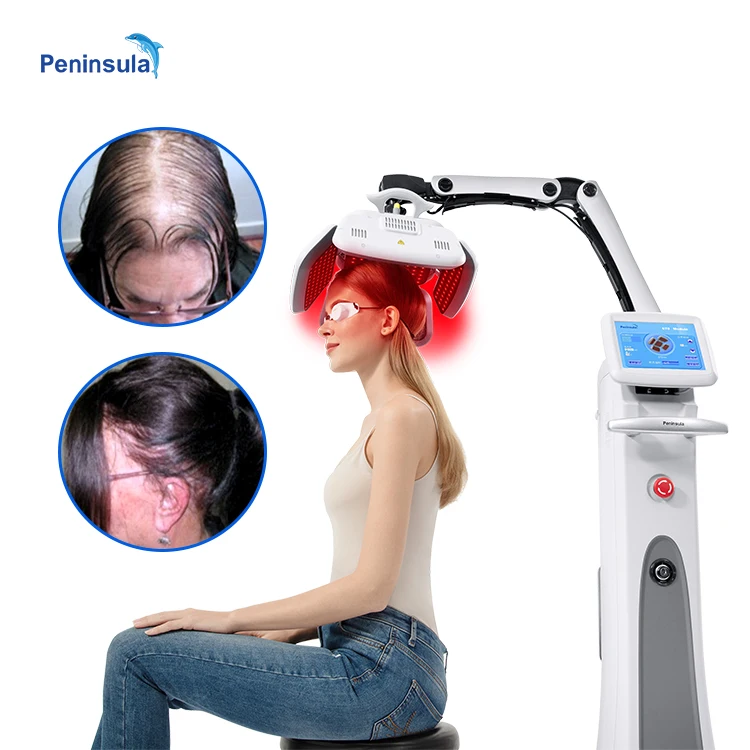 Top Technology  Low Level Laser LED Phototherapy System Therapy Equipment Hair Growth Hair Max Machine Hair Restoration