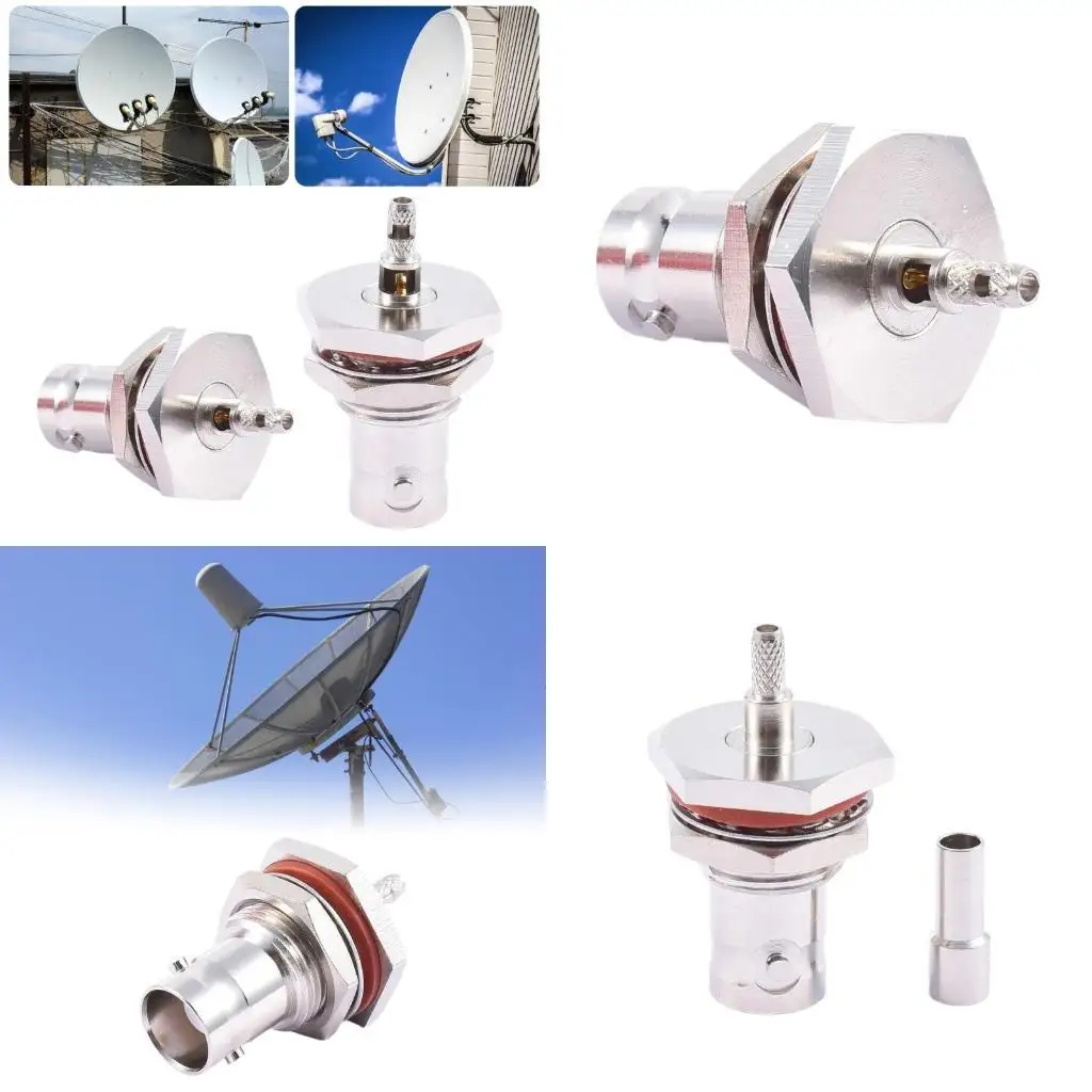 

96GE 75ohm BNC-C-KY-1.5 BNC Socket For Q9Q Female Socket All Copper Waterproof