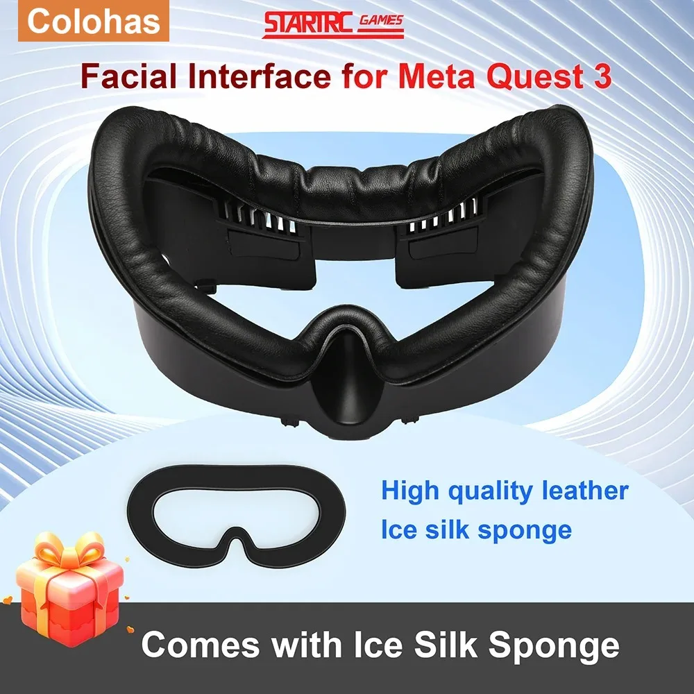 For Meta Quest 3 Cooling Fan For Quest 3 Air Circulation Quick Removal Mist Breathable Replacement Mask Accessories