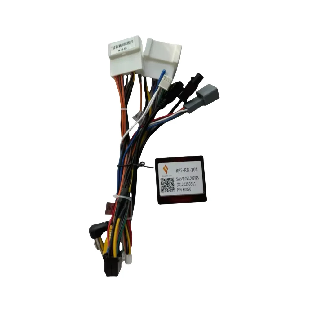 Canbus Box RP5-RN-101 For Renault Captur Dacia Sandero Duster Logan Clio Kangoo Android 2 Din GPS Radio 16 Pin Power Cable