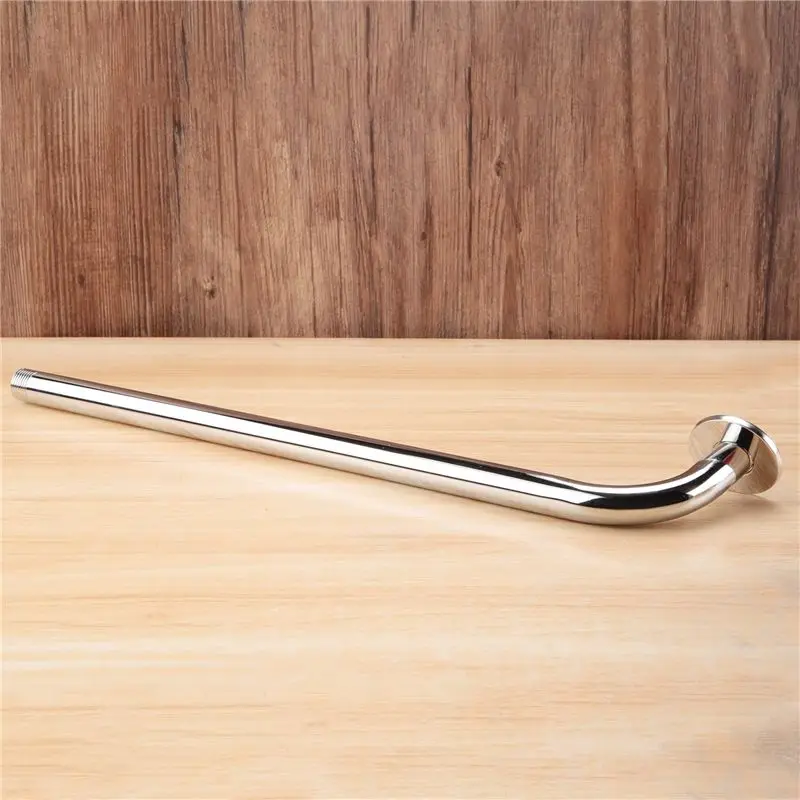 A19F-Shower Wall-Mounted Extension Rod Stainless Steel Shower Extension Tube Ceiling Shower Accessory For Shower Room