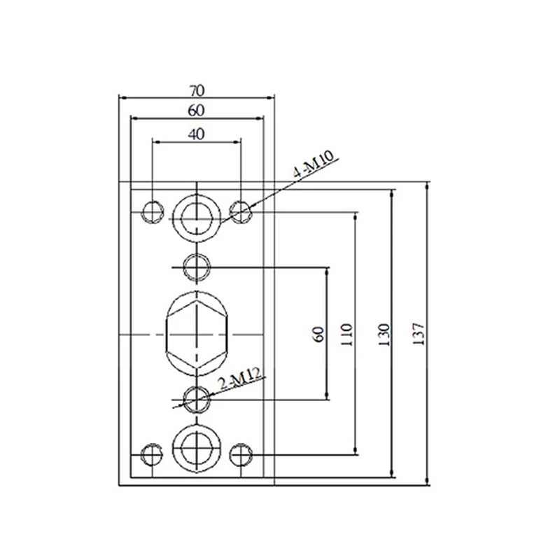 SC Standardzylinder Drei-Achsen-Drei-Führungs-Zylinder Führungsrahmen Pneumatischer Führungsständer SC32 40 50 63-50 75 100 200 300 400 500 – Detail 9