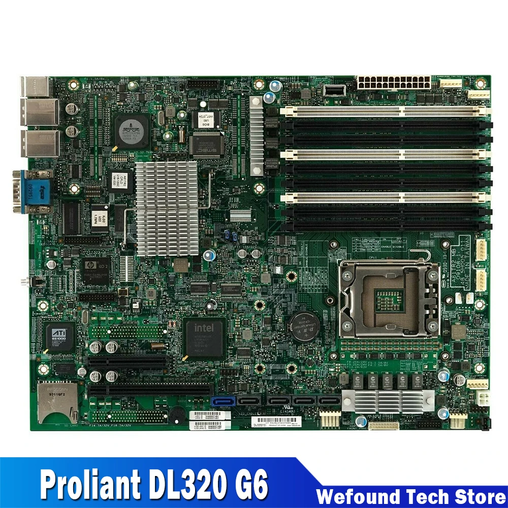 

Серверная материнская плата для HP Proliant DL320 G6, полностью протестирована 536391 -001 538935 -001 610524 -001 Е 145483